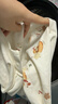 童泰（TONGTAI）嬰兒睡袍春秋睡衣兒童防踢被家居服內(nèi)衣TS43C176-DS橘色90cm 曬單實(shí)拍圖