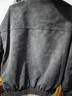gxg.jeans男裝* 多色簡(jiǎn)約美式復古寬松立領(lǐng)夾克外套男 25秋新品 黑灰 預售15天內發(fā) XL (180) 曬單實(shí)拍圖