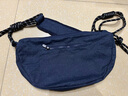 Lee餃子包女潮牌大容量單肩包男百搭上課通勤牛津布斜挎包 牛仔藍 曬單實(shí)拍圖
