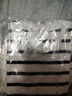 優(yōu)衣庫女裝條紋圓領(lǐng)短T恤短袖迷你T修身打底480820 01 乳白色 L /160/88A 曬單實(shí)拍圖