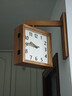 MJK鐘表實(shí)木雙面掛鐘客廳家用時(shí)尚簡(jiǎn)約現代時(shí)鐘掛墻輕奢拐角兩面 淺色30cm 曬單實(shí)拍圖