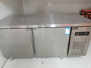 博津【已補貼15%】商用不銹鋼操作臺冰柜節能省電冷藏冷凍雙溫工作臺餐廳奶茶店后廚立式保鮮冷凍柜 【一級能效】雙溫【1.5米*0.8米*0.8米】 全鋼銅管款 曬單實(shí)拍圖