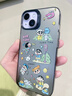 圣圖朗卡通蠟筆小新適用iPhone16Promax蘋(píng)果15手機(jī)殼11 可愛(ài)搞怪14大孔磨砂plus情侶12高級(jí)感13女保護(hù)套 磨砂彩銀殼-春日紅綠燈小新 iPhone 14 曬單實(shí)拍圖