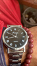 【型男必備】瑞士數字男士手表名表簡(jiǎn)約剛帶時(shí)尚帥氣石英手表男表 羅馬面黑色 曬單實(shí)拍圖