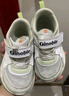 基諾浦（ginoble）學(xué)步鞋18個(gè)月-5歲男女兒童25年夏季透氣機能鞋GW1721亮白/淡綠 曬單實(shí)拍圖