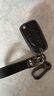 毅迅現代鑰匙套伊蘭特領(lǐng)動(dòng)途勝I(mǎi)X35名圖菲斯塔朗動(dòng)悅動(dòng)勝達汽車(chē)鑰匙包 E款-槍色（皮繩+8字扣） 曬單實(shí)拍圖