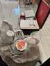 漢茗中式風(fēng)景德鎮(zhèn)骨瓷碗盤餐具整套家用高級(jí)感陶瓷碗碟筷套裝喬遷禮物 升級(jí)款60件套丨配高檔錦盒 曬單實(shí)拍圖