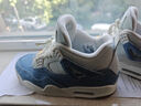 Jordan女休閑鞋喬丹AJ4 JORDAN 4 RETRO 運動(dòng)鞋IB6716-100丹寧牛仔41 曬單實(shí)拍圖