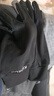 迪卡儂（DECATHLON）手套秋男女跑步健身騎行保暖觸屏運動(dòng)全指五指RUNC 性?xún)r(jià)比款黑色 L 曬單實(shí)拍圖
