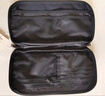 無(wú)印良品（MUJI） 聚酯纖維 護照盒 錢(qián)包  機票夾 ZF0S109 黑色 約寬23x長(cháng)12cm 曬單實(shí)拍圖