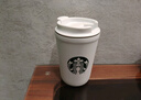 星巴克（Starbucks）保溫保冷杯355ml咖啡杯車(chē)載水杯子男女士雪地白女神款生日禮物 曬單實(shí)拍圖