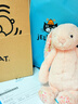 Jellycat花布邦尼兔動(dòng)物毛絨玩偶兔子玩偶兒童禮物娃娃生日新婚禮物 徹蕊（胭脂粉色） Small 曬單實(shí)拍圖