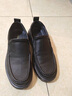 森達休閑皮鞋男子年冬季新款商場(chǎng)同款簡(jiǎn)約軟面休閑鞋1TF02DM4 黑色單里 41 曬單實(shí)拍圖