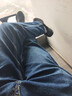 吉普（JEEP）高端男士牛仔褲男2025秋冬新款寬松直筒彈力修身潮牌休閑褲子男褲 曬單實(shí)拍圖