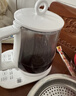 美的（Midea）養生壺 1.5L全自動(dòng)煮茶壺 24h預約燒水壺 12小時(shí)智能恒溫 11檔控溫電熱水壺 花茶壺煮茶器MK-Y12Q 曬單實(shí)拍圖