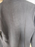 皮爾卡丹（pierre cardin）春秋立領長袖t恤男士中式中國風刺繡衛(wèi)衣唐裝體恤衫2025新款衣服 5897-深灰【長|袖】 5XL (約180~200斤可穿) 曬單實拍圖