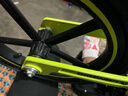 LONGDIO兒童平衡車(chē)寶寶滑步車(chē)2-3-6-12歲無(wú)腳踏減震鎂合金寶寶滑行車(chē) 14寸【鎂合金車(chē)架+橡膠充氣輪】 綠色 曬單實(shí)拍圖
