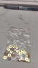 藍蓮之季黃銅隔片手串素面墊片散片 文玩DIY藏飾星月菩提大小金剛配飾配件 黃銅隔片【8mm 15片】 曬單實(shí)拍圖