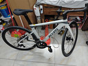 喜德盛公路自行車(chē)2025款AD300油碟UCI車(chē)架2x10速中空一體牙盤(pán)桶軸破風(fēng)車(chē) 白蛇 480mm（適合身高165-175cm） 曬單實(shí)拍圖