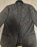 優(yōu)衣庫男裝女裝絨面針織茄克/西裝外套夾克481006 08 深灰色 L /175/100A 曬單實(shí)拍圖