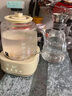 World Kitchen康寧養生壺全玻璃恒溫壺家用多功能辦公室煮茶器燒水壺花茶 1.2L山姆升級款【玻璃壺+茶漏+燉盅】 曬單實(shí)拍圖