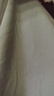 初語拼接設(shè)計連衣裙女2025夏季新款萊賽爾系帶收腰顯瘦T恤裙 深灰色 L 曬單實拍圖