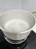 九陽(yáng)（Joyoung）湯鍋家用不粘麥飯石色煲湯鍋寶寶輔食鍋24cm燉鍋泡面鍋CT525(LB) 曬單實(shí)拍圖