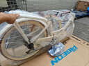 飛鴿（FLYING PIGEON）自行車(chē)成人通勤車(chē)自行車(chē)學(xué)生單車(chē)成人自行車(chē)通勤自行車(chē)女士自行車(chē) 高配奶油米|6速|(zhì)輻條輪+禮包 24寸適合150-170cm 曬單實(shí)拍圖