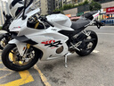 英邁綸二手張雪500RR四缸水冷單搖臂凱越450RR仿賽中排量機車(chē)跑車(chē)摩托車(chē) 白色 牌證齊全可上牌 曬單實(shí)拍圖