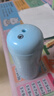 天文全自動(dòng)削筆刀小學(xué)生充電款削筆機器兒童文具充電卷筆刀可削直徑8mm粗桿大三角鉛筆 天藍色S8810-3 曬單實(shí)拍圖
