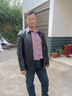 老爺車(chē)海寧頭層山羊皮夾克新款真皮皮衣男中老年翻領(lǐng)秋冬加絨加厚外套 152款翻領(lǐng)黑色單皮款 五年質(zhì)保 4XL 195/108A 建議190-205斤 曬單實(shí)拍圖