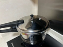 蘇泊爾（SUPOR）304不銹鋼4.0L壓力鍋20cm【1-2人適用】快煮防爆高壓鍋電磁爐通用 曬單實(shí)拍圖