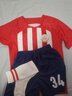 藍霸虎馬競球衣25-26馬德里競技足球服套裝男女格列茲曼比賽訓練服定制 23-24馬競主場(chǎng)紅色帶標 24碼【130-140cm*55-65斤】 曬單實(shí)拍圖
