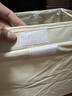 潔百納衣服收納箱家用衣柜可折疊布藝整理盒放衣物褲子大容量帶蓋儲物筐 大號-淡雅米【帶蓋防塵】 曬單實(shí)拍圖