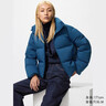 優(yōu)衣庫女裝無(wú)縫羽絨短茄克/外套夾克25秋冬新款478578 68 深藍色 L /160/88A 曬單實(shí)拍圖