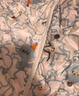 巴拉巴拉童裝嬰兒連體羽絨服輕薄羽絨服寶寶衣服冬裝抱衣爬服男童女童 白藍(lán)色調(diào)00318 90cm 曬單實拍圖