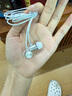 蘋(píng)果MFI認證有線(xiàn)耳機Lightning接口適用于蘋(píng)果iPhone14ProMax/13/12/11/XR平板ipad游戲半入耳式 月光白【蘋(píng)果MFI認證】高清音質(zhì) 曬單實(shí)拍圖