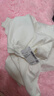 UR【HOT】2025秋季新款女裝不對稱(chēng)棉質(zhì)圓領(lǐng)短袖T恤UYU450153 本白 M 曬單實(shí)拍圖