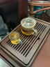 陶福氣家用黑檀木實(shí)木茶盤(pán)茶臺 簡(jiǎn)約辦公室排水蓄水小茶臺水杯托盤(pán)中式 胡桃木小茶盤(pán) 曬單實(shí)拍圖