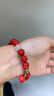 天官賜福高含量朱砂手鏈男女款彌勒佛佛頭蓮花手串10mm本命年禮物 曬單實(shí)拍圖