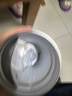 名創(chuàng  )優(yōu)品（MINISO）咖啡杯保溫杯高顏值男女車(chē)載便攜雙飲吸管水杯子 云硅白380ml 曬單實(shí)拍圖