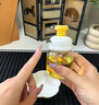北格香油瓶香油專(zhuān)用玻璃瓶分裝瓶不掛油小油壺香油專(zhuān)用壺食品級控油壺 【白色1個(gè)裝】按壓控油瓶-合理控量 曬單實(shí)拍圖