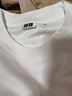 優(yōu)衣庫【狂歡價(jià)】男裝女裝柔軟圓領(lǐng)T恤/休閑長(cháng)袖上衣479783 00 白色 M /170/92A 曬單實(shí)拍圖