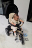 賓利（Bentley）嬰幼兒童三輪車(chē)寶寶1-2-5歲多功能手推車(chē)三輪腳踏車(chē)一車(chē)多用 慕萊娜系列 【香檳金限量】 曬單實(shí)拍圖