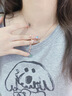 BOEAY毛衣鏈長(zhǎng)款女士純銀項(xiàng)鏈女士2025新款輕奢小眾送女友生日禮物女生 【免費(fèi)刻字】四葉草流蘇項(xiàng)鏈-玫瑰金色 曬單實(shí)拍圖