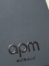 APM MonacoSoleil時尚金黃色星羅盤項鏈圓形吊墜禮物送女友毛衣鏈 曬單實拍圖