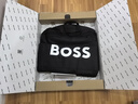 BOSS博斯【羊皮革】男士2025秋季新款常規版型夾克皮衣 404-深藍色 2XL (54A) 曬單實(shí)拍圖