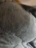 南極人（Nanjiren）牛奶絨被子冬季冬天棉被子1.5x2米單人毛絨加厚雙面被芯秋冬被 雙面牛奶絨-紳士灰D【加厚保暖】 150x200cm加厚冬被約7斤 曬單實(shí)拍圖