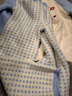 G.DUCKKIDS兒童睡衣女孩秋冬款法蘭絨中大童長(cháng)袖珊瑚絨家居服女童保暖套裝 1138#藍色派對狗套裝 加厚保暖面 160 曬單實(shí)拍圖