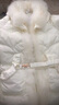 皮爾卡丹（pierre cardin）真狐貍毛小香風(fēng)2024新款羽絨服女冬季顯瘦長(cháng)款厚白鴨絨外套 白色1(真狐貍毛) S 85-105斤 曬單實(shí)拍圖
